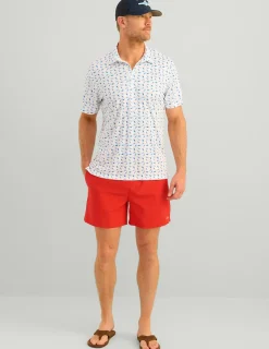 Huk Gear Polos-Pursuit Performance Polo American Fish