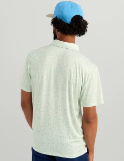 Huk Gear Polos|Performance Tops-Pursuit Performance Polo Egret Batiki