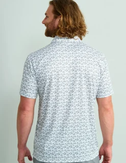 Huk Gear Polos-Pursuit Performance Polo White Boat Drinks