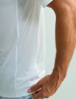 Huk Gear Performance Tops-Pursuit Short Sleeve Performance Crew White