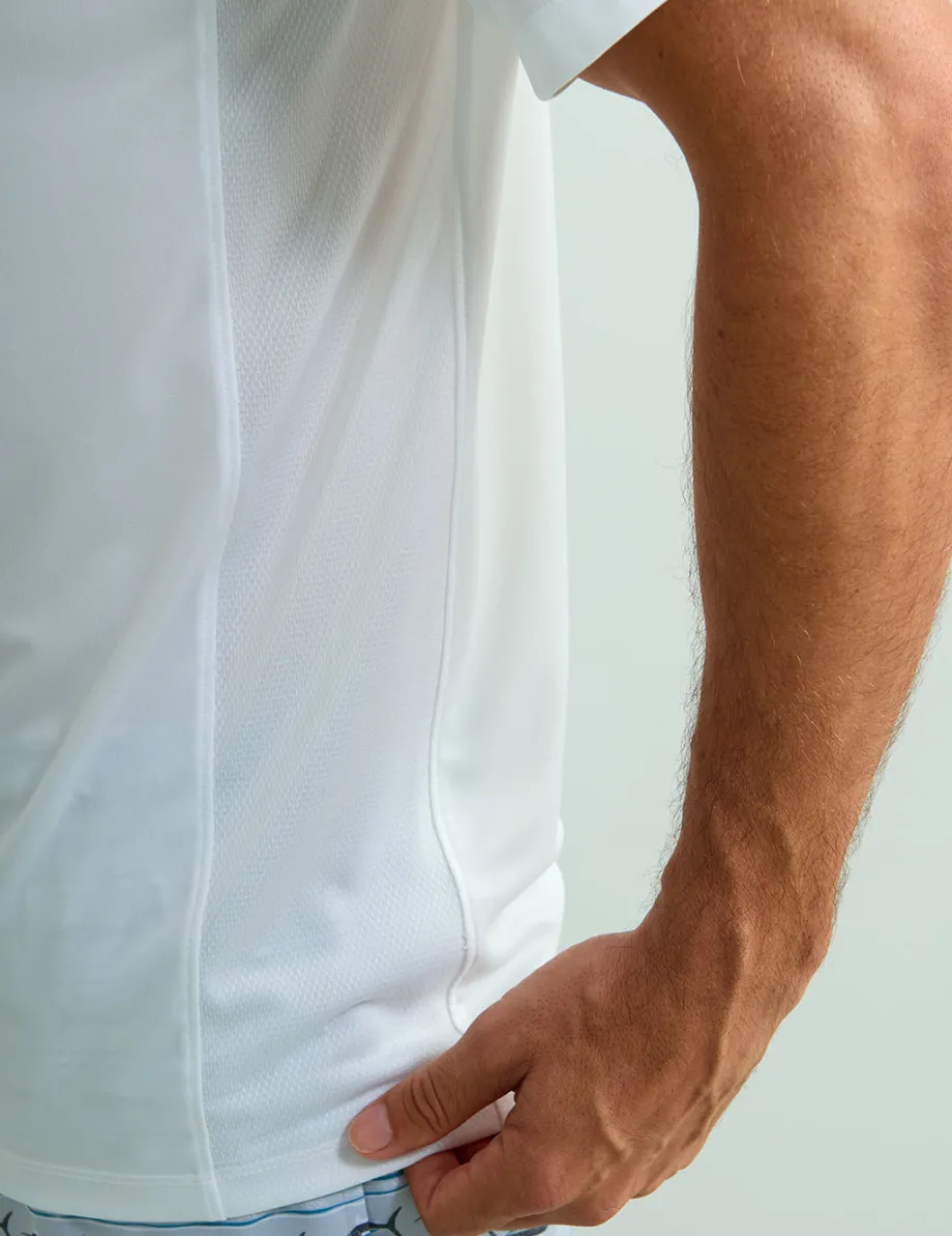 Huk Gear Performance Tops-Pursuit Short Sleeve Performance Crew White
