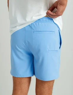 Huk Gear Swim-Pursuit Volley Swim Shorts Marolina Blue