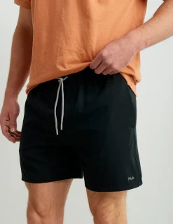 Huk Gear Swim-Pursuit Volley Swim Shorts Black