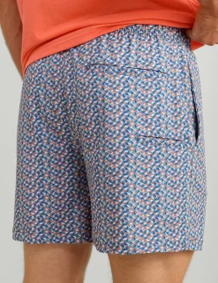 Huk Gear Swim-Pursuit Volley Swim Shorts Night Owl Lure Smash
