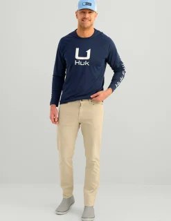 Huk Gear Pants-Rivercamp Pant Khaki