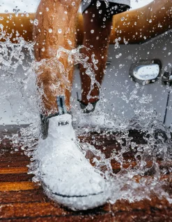 Huk Gear Boots & Shoes|Rainwear-Rogue Wave Boots White