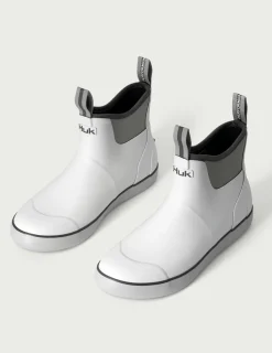Huk Gear Boots & Shoes|Rainwear-Rogue Wave Boots White
