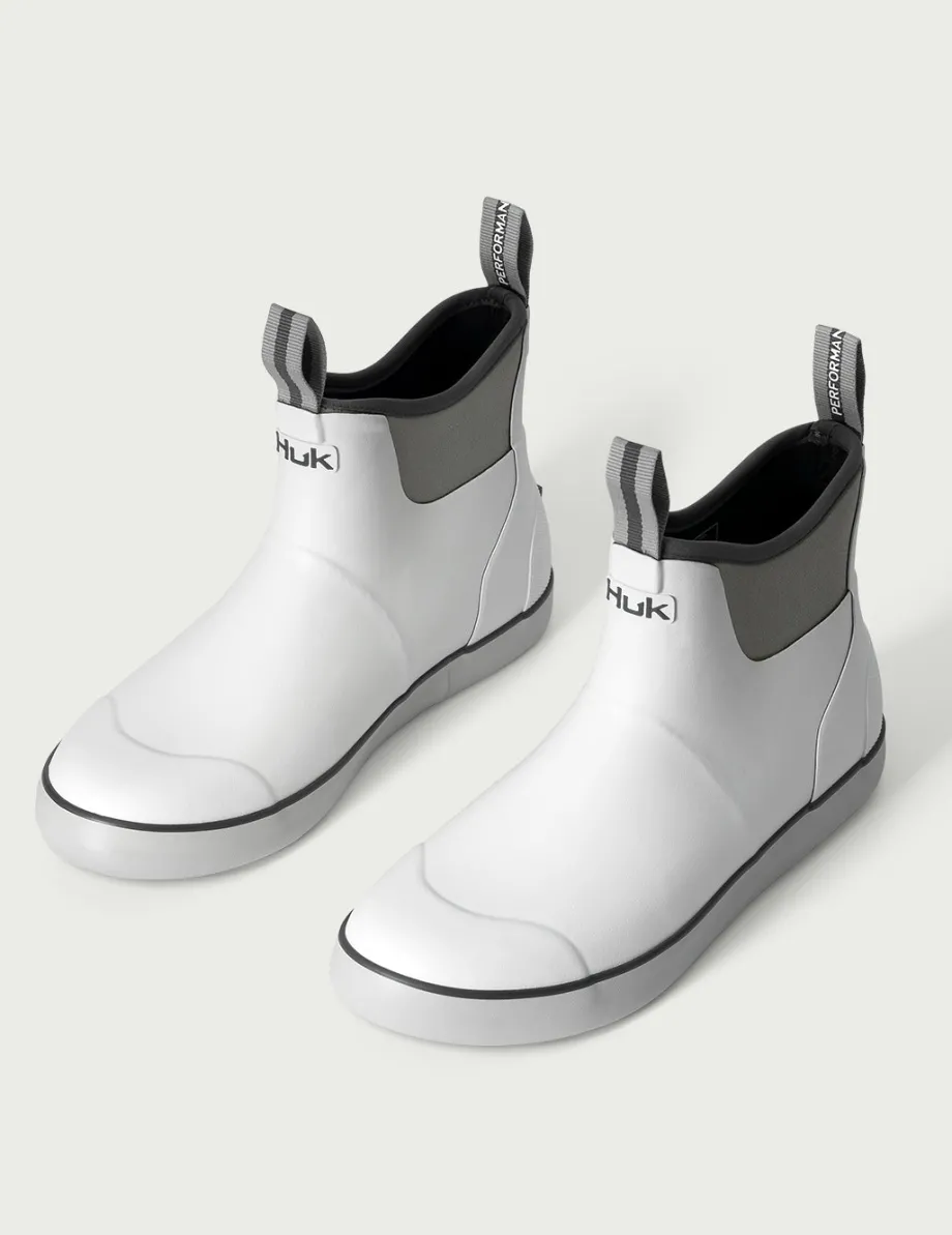 Huk Gear Boots & Shoes|Rainwear-Rogue Wave Boots White