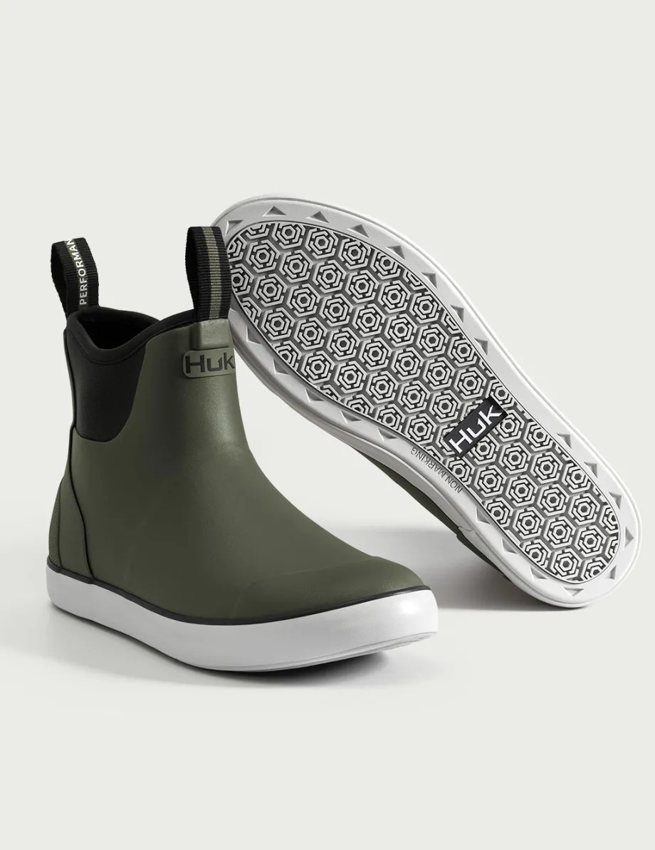 Huk Gear Boots & Shoes|Rainwear-Rogue Wave Boots Moss