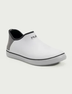 Huk Gear Boots & Shoes|Rainwear-Rogue Wave Shoe White