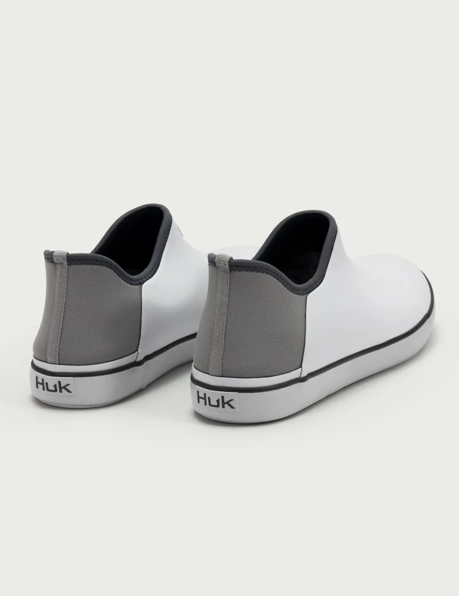 Huk Gear Boots & Shoes|Rainwear-Rogue Wave Shoe White