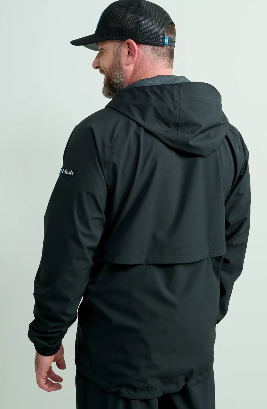 Huk Gear Rainwear-Rover Rain Jacket Black
