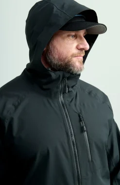 Huk Gear Rainwear-Rover Rain Jacket Black