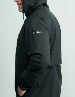 Huk Gear Rainwear-Rover Rain Jacket Black