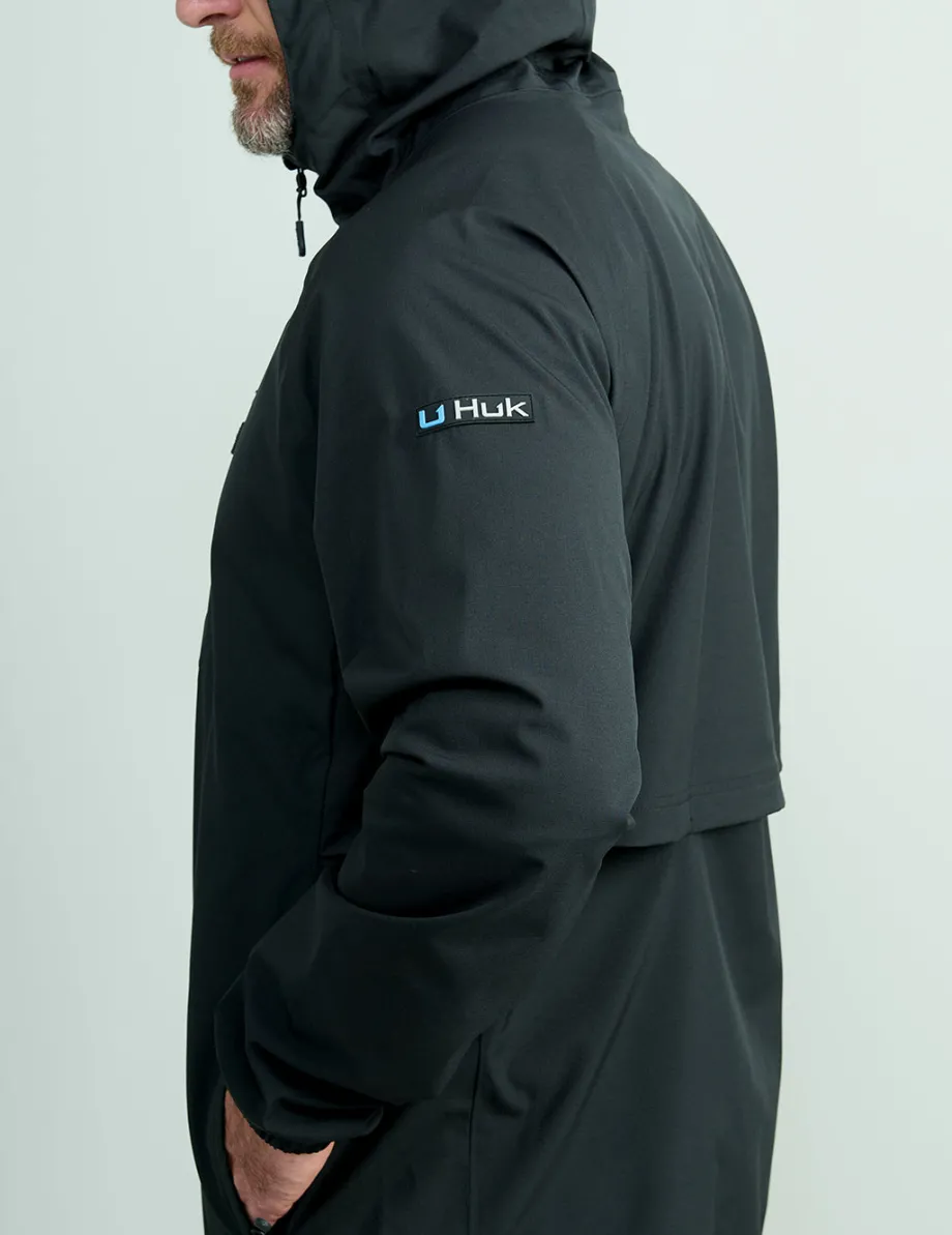 Huk Gear Rainwear-Rover Rain Jacket Black