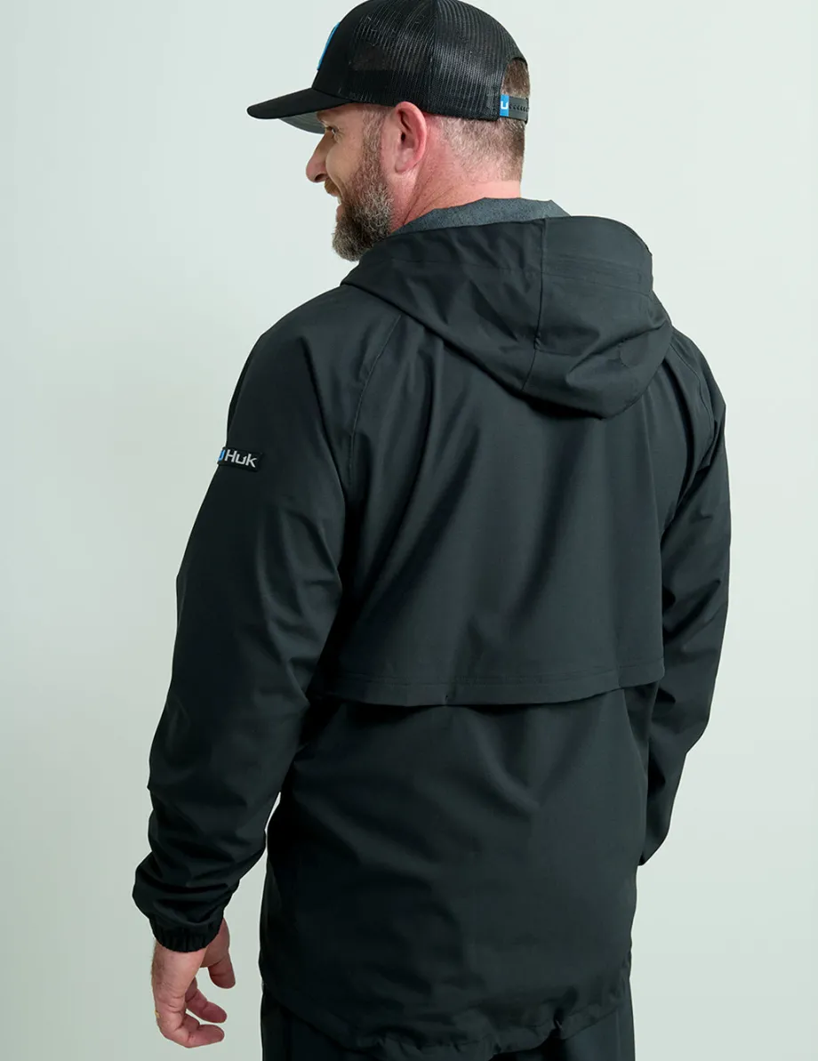 Huk Gear Rainwear-Rover Rain Jacket Black