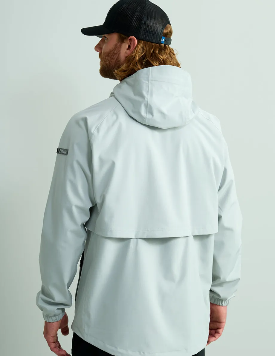 Huk Gear Rainwear-Rover Rain Jacket Harbor Mist