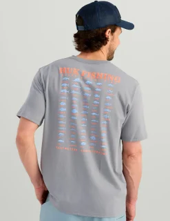 Huk Gear T-Shirts-Saltwater Fish Tee Night Owl