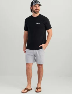 Huk Gear T-Shirts-Salute Tee Black
