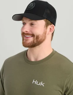 Huk Gear T-Shirts-Salute Tee Moss