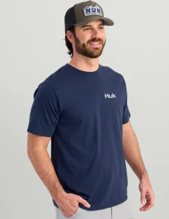 Huk Gear T-Shirts-Salute Tee Naval Academy