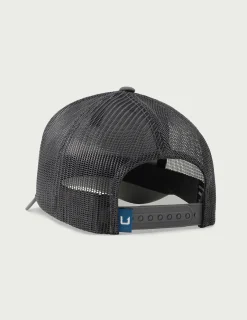 Huk Gear Hats-Stacked U Trucker Hat Volcanic Ash