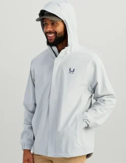 Huk Gear Rainwear-Storm Jacket 2.0 Harbor Mist