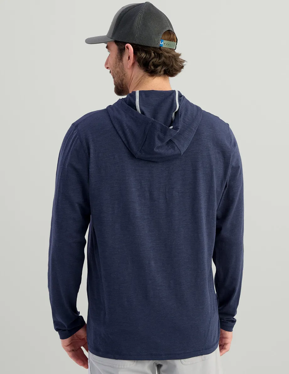 Huk Gear Performance Tops-Tasc Long Sleeve Hoodie Naval Academy