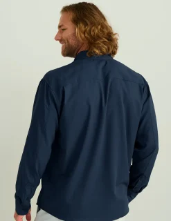 Huk Gear Button Downs-Tide Point Button-Down Naval Academy