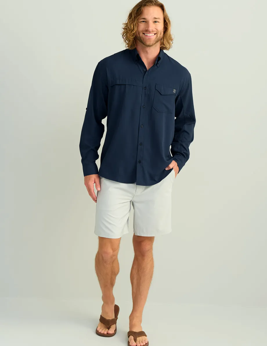 Huk Gear Button Downs-Tide Point Button-Down Naval Academy