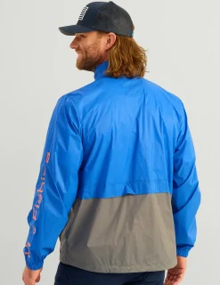 Huk Gear Windbreakers-Tradewind Windbreaker Ocean Blue