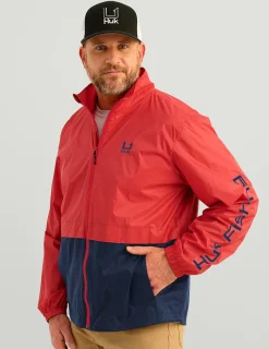 Huk Gear Windbreakers-Tradewind Windbreaker Channel Marker