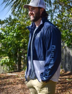 Huk Gear Windbreakers-Tradewind Windbreaker Naval Academy