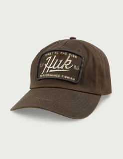 Huk Gear Hats-Unstructured Wax Hat Pluff Mud