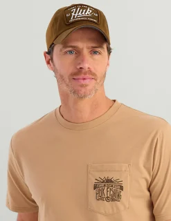 Huk Gear Hats-Unstructured Wax Hat Pluff Mud