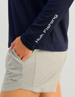 Huk Gear Performance Tops-Womens A1A Performance Crew Naval Academy