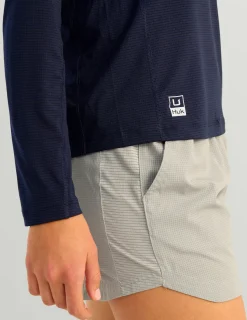 Huk Gear Performance Tops-Womens A1A Performance Crew Naval Academy