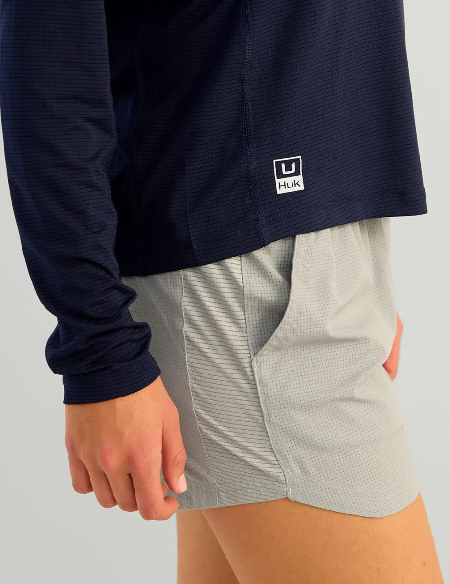 Huk Gear Performance Tops-Womens A1A Performance Hoodie Naval Academy