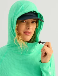 Huk Gear Performance Tops-Womens A1A Performance Hoodie Bermuda