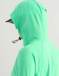 Huk Gear Performance Tops-Womens A1A Performance Hoodie Bermuda