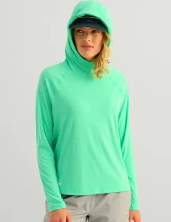 Huk Gear Performance Tops-Womens A1A Performance Hoodie Bermuda