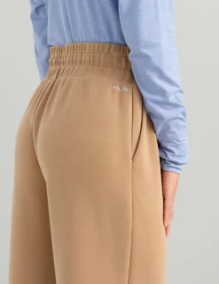 Huk Gear Pants-Womens Bayside Wide Leg Crop Marl