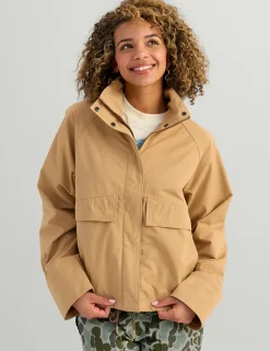 Huk Gear Lightweight-Womens Boatyard Jacket Marl