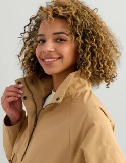 Huk Gear Lightweight-Womens Boatyard Jacket Marl