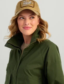 Huk Gear Lightweight-Womens Boatyard Jacket Cypress Landing