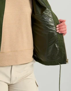 Huk Gear Lightweight-Womens Boatyard Jacket Cypress Landing
