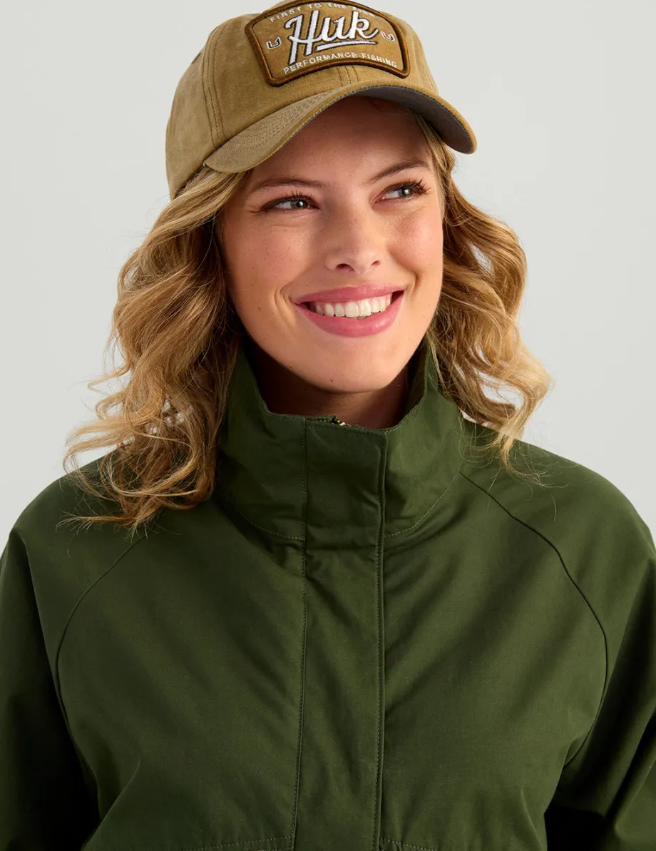 Huk Gear Lightweight-Womens Boatyard Jacket Cypress Landing