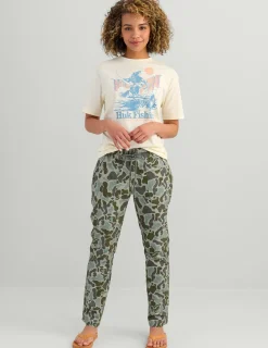 Huk Gear Pants-Womens Cruiser Pant KC Volcanic Ash Camo
