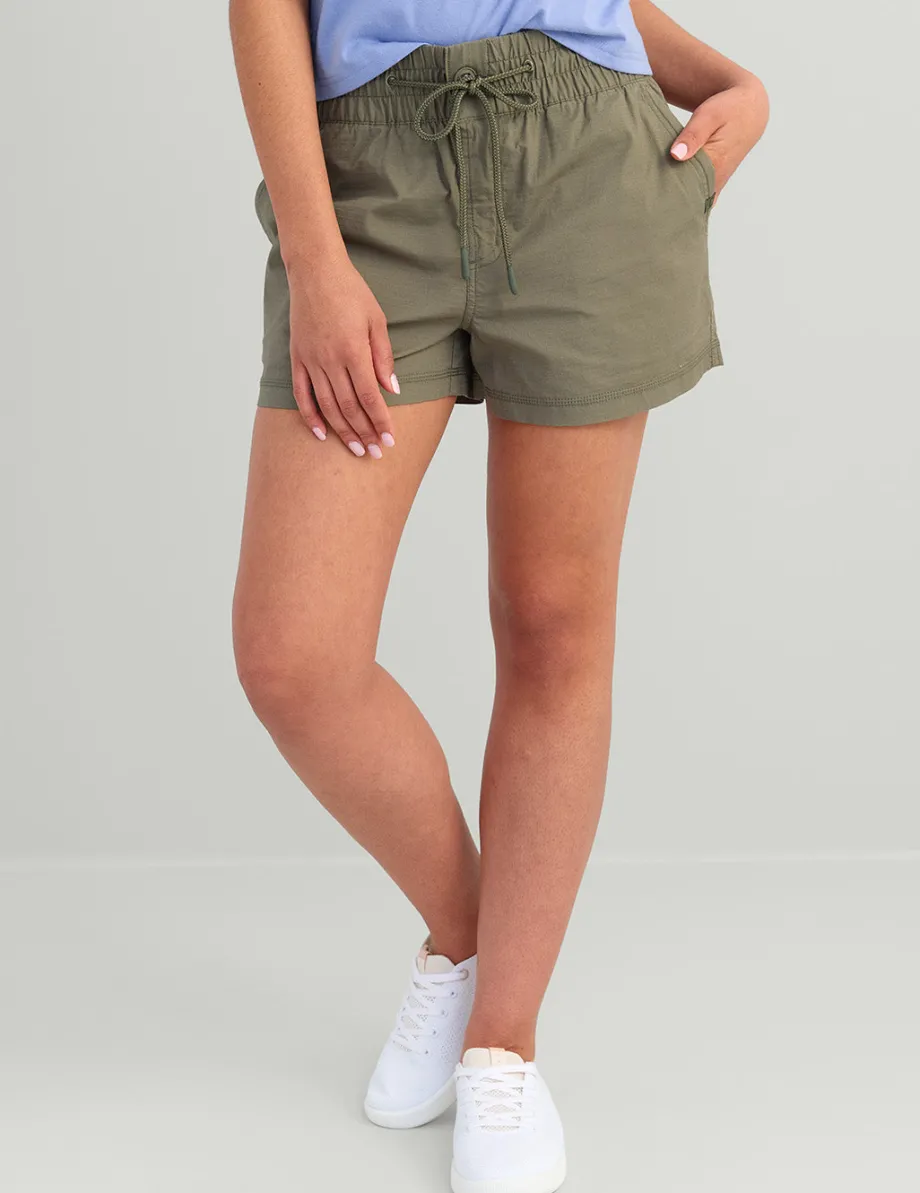 Huk Gear Shorts-Womens Cruiser Short Moss