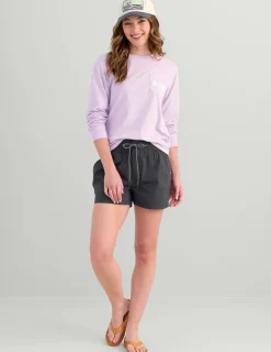 Huk Gear Shorts-Womens Cruiser Short Volcanic Ash